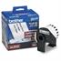 Brother 2.4 in x 50 ft (62 mm x 15.2 m) Black/Clear Continuous Length Film Label